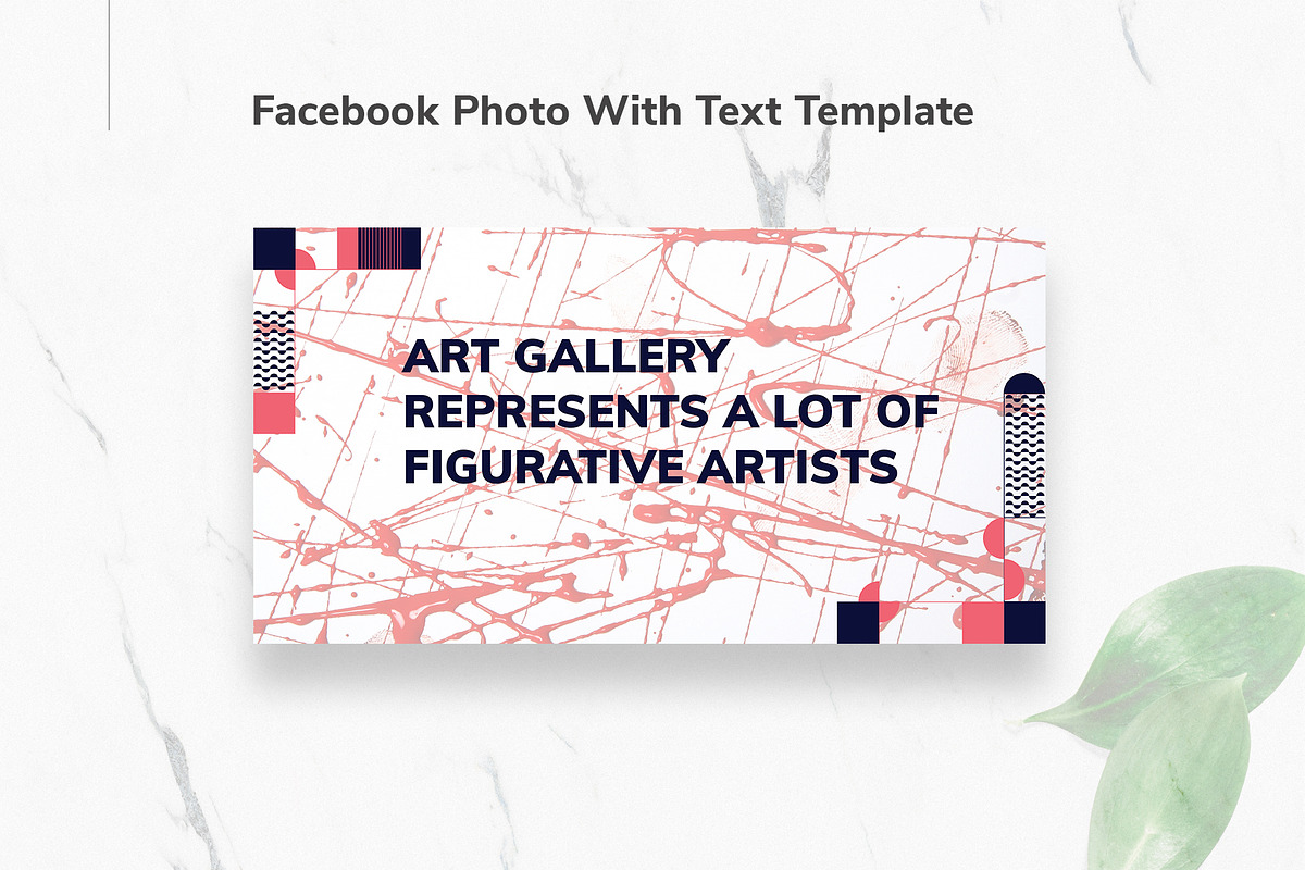 Art Gallery Facebook Materials, a Social Media Template by TemplatesNow! (Photo 6 of 7)