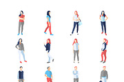92 People Casual Poses SUPER BUNDLE, a Person Illustration by Boyko Pictures (Thumbnail 2 of 6)