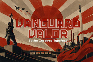 Vanguard Valor - Soviet Typeface