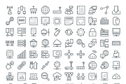 75+ Networking Vector Icons, an Outline Icon by Vectors Market (Thumbnail 2 of 2)