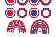 4th of July Clip Art, an Illustration by SugarPickle Clip Art (Thumbnail 2 of 3)