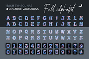 Luminescent Corals Letters Overlays, a Symbol Font by PhotoSpirit (Thumbnail 3 of 8)