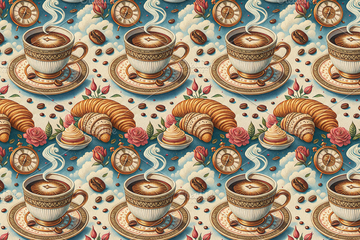 Morning Ritual, a Pattern Graphic by Designs by Helen Trupak (Photo 11 of 11)
