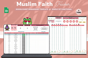 Simple Muslim Faith Tracker, a Templates & Theme by bellaROSEworkshop (Thumbnail 1 of 6)
