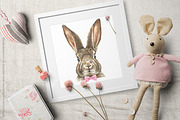 Watercolor Easter Bunny Creator, an Animal Illustration by Catherine Wheel (Thumbnail 15 of 15)