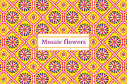 Mosaic flowers—Festive patterns, a Pattern Graphic by Zhurov (Thumbnail 3 of 12)