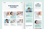 Dental Clinic Website UI Figma, an UI Kit Template by peterdraw (Thumbnail 7 of 7)