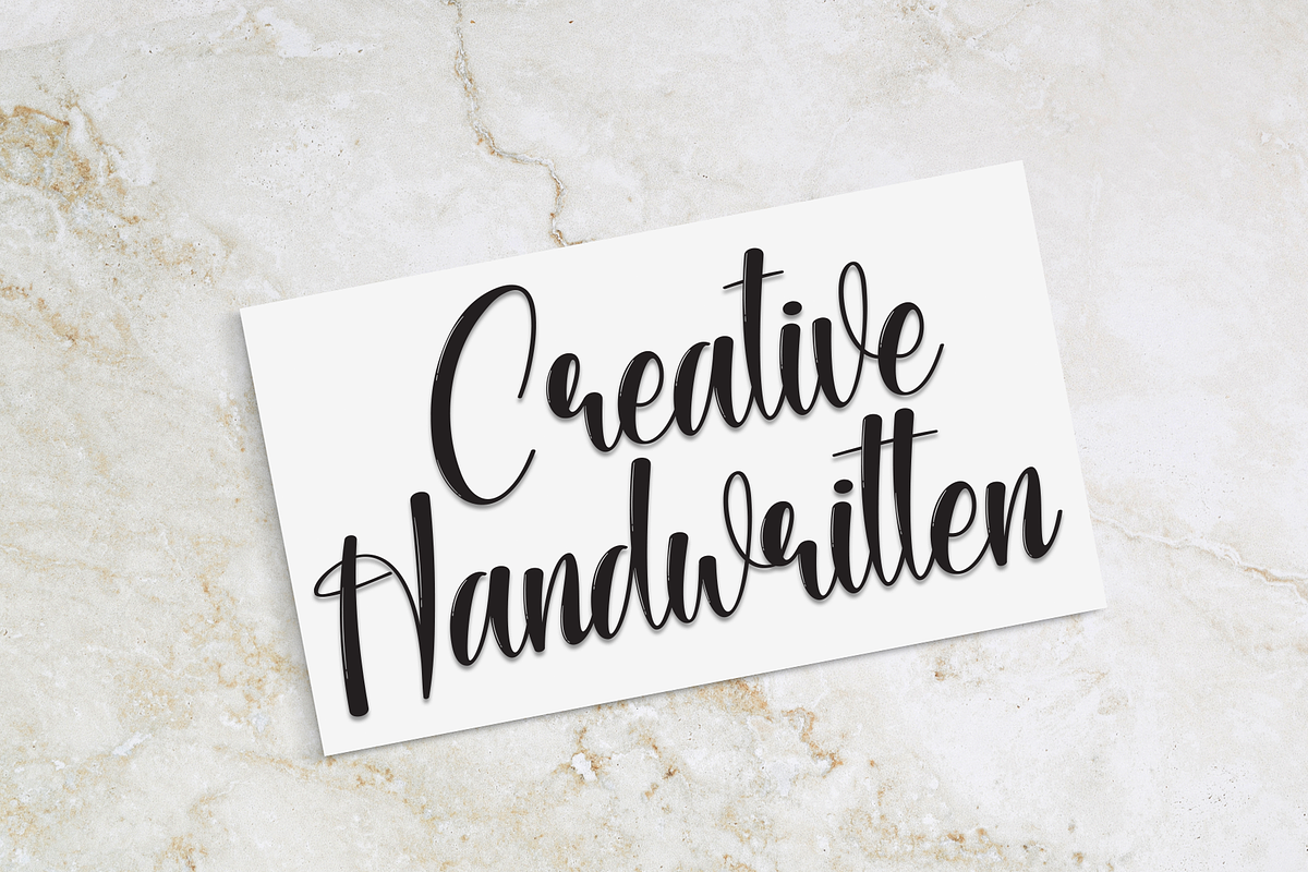 Sweety Sometime | Script Font, a Handwritten Font by Scratchones (Photo 5 of 9)