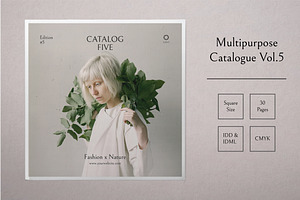Multipurpose Catalog Template Vol.5