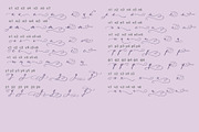 Elly Sandeo Wedding Cyrillic font, a Script Font by IraDvilyuk (Thumbnail 16 of 18)