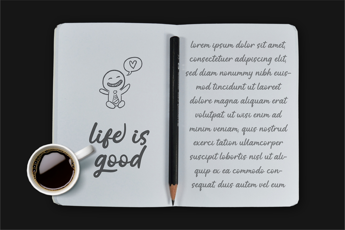 Botany, a Script Font by twinstd (Photo 7 of 11)