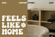 Kovey - Retro Display Font, a Font by Flawless And Co (Thumbnail 3 of 10)