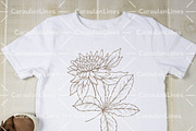 Fall Foliage Line Art, an Object Graphic by CaraulanStore (Thumbnail 7 of 8)