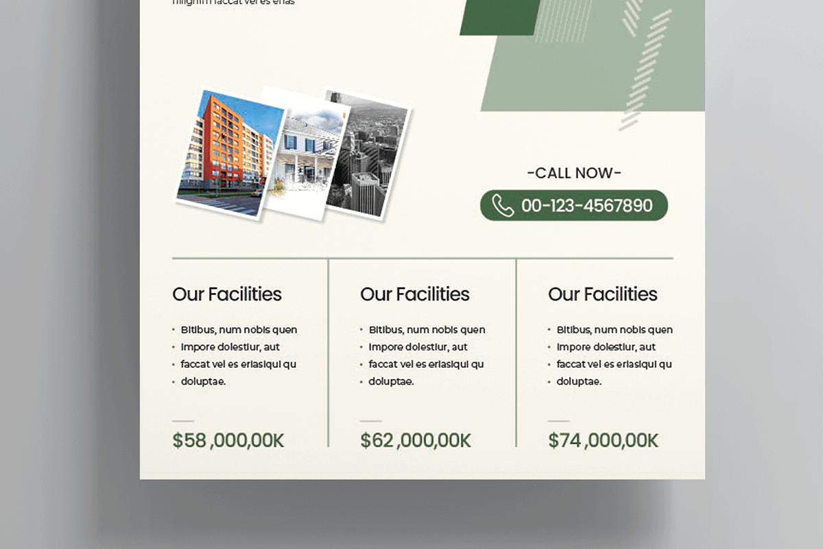 Home Sale Flyer Template, a Flyer Template by MightyDesign (Photo 3 of 8)