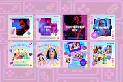 Instagram Template Canva Post Game, a Social Media Template by Keikoya (Thumbnail 8 of 11)