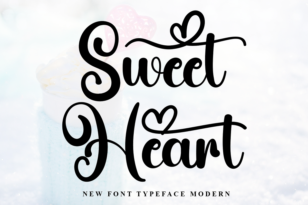 Sweet Heart, a Handwritten Font by FreshTypeINK (Photo 1 of 8)