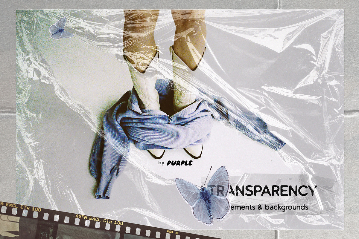 TRANSPARENCY | collage., a Texture Graphic by Purple (Photo 1 of 10)