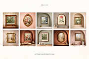 50 Vintage Frame Mockups for Canva, a Household Mockup by Matisse Studio (Thumbnail 9 of 10)