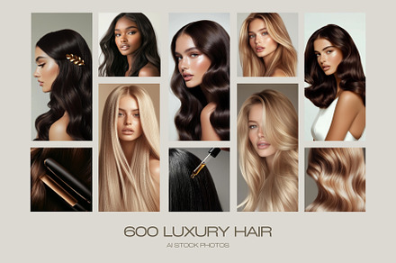 600 Hair Stock Photos
