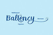 Ballena Calisten, a Handwritten Font by Goresan Studio (Thumbnail 14 of 15)
