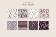 Vanity & Boudoir Seamless Patterns, a Pattern Graphic by The October Creative (Thumbnail 7 of 12)