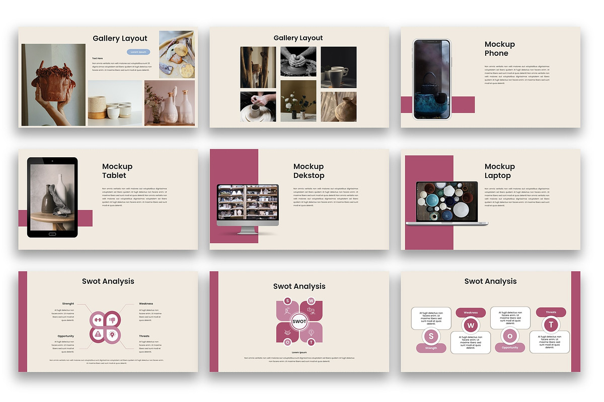 Fungus – Business PowerPoint, a Presentation Template by kreatifreya (Photo 4 of 5)