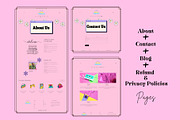 Pink Retro Shopify Theme, a Templates & Theme by DaisyStudio (Thumbnail 7 of 9)