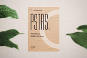 50 poster mockup bundle glued paper, an Advertising Mockup by FoundImages (Thumbnail 19 of 55)