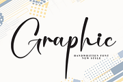 Graphic | Script Font, a Handwritten Font by Scratchones (Thumbnail 1 of 8)