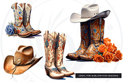 Country Music Western png clipart, a Person Illustration by ThatsDesignArt (Thumbnail 5 of 9)