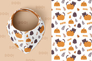 Halloween clipart & patterns, a Seasonal Illustration by JulzaArt (Thumbnail 6 of 8)