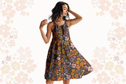 Summer Elegant Floral Pattern, a Pattern Graphic by StudioGlouna (Thumbnail 5 of 7)