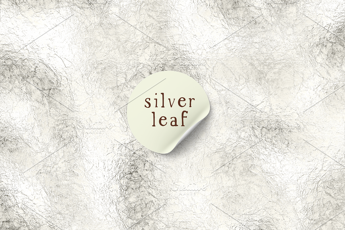 Platinum & Silver Foil Texture, a Texture Graphic by Debby Blooms (Photo 2 of 11)