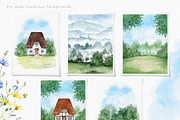 Charming Rustic Watercolors, an Animal Illustration by Eva Katerina (Thumbnail 4 of 15)