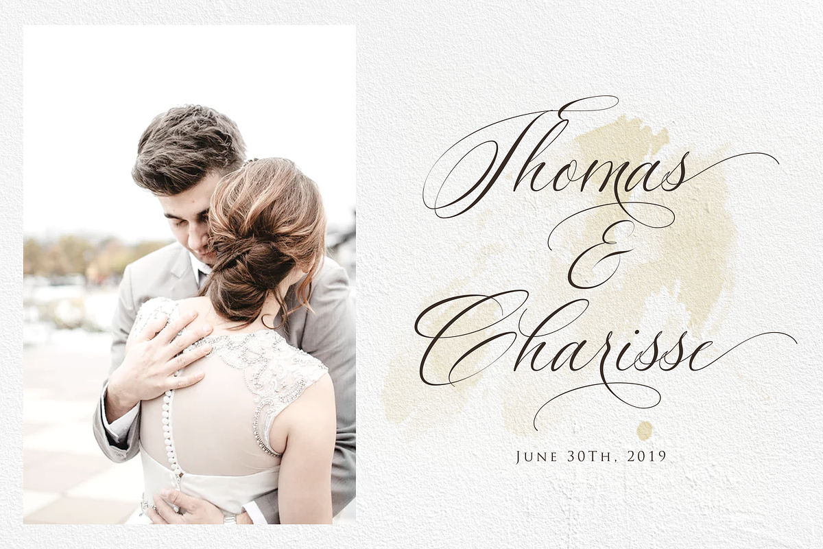 Silenter / Modern Calligraphy Font preview 3