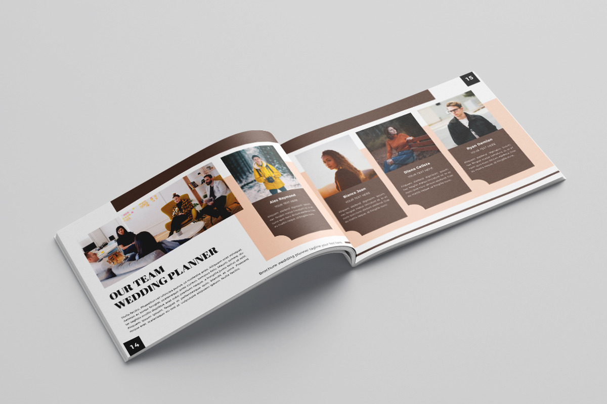 Wedding Planner Brochure Vol.4, a Brochure Template by Bewalrus Studio (Photo 3 of 11)