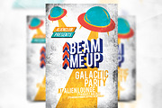 Beam Me Up - Flyer Template, a Flyer Template by Flyermarket (Thumbnail 1 of 3)