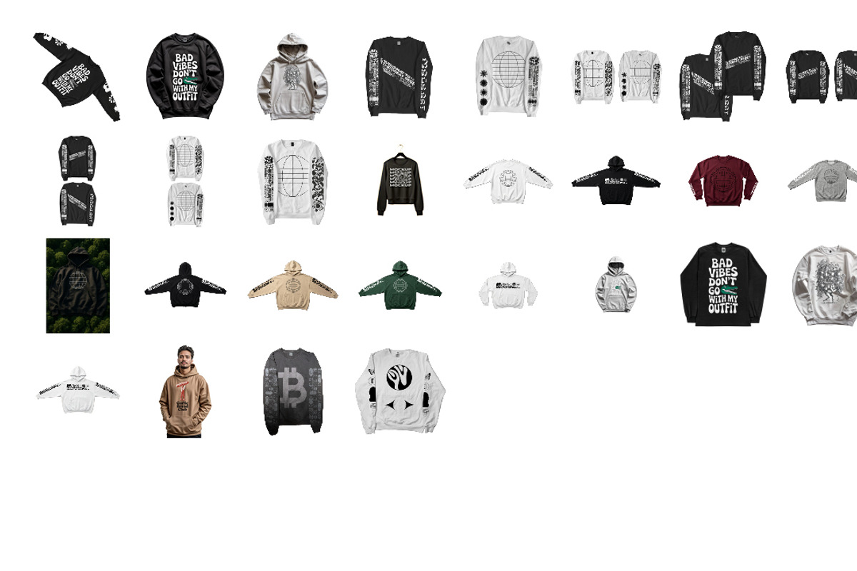 Crewneck Mockup Package, a Hoody Mockup by Jacober Design (Photo 16 of 16)