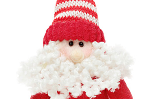 Santa isolated, a Photo by saiko3p
