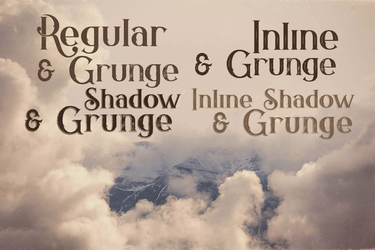Mozza Typeface preview 2