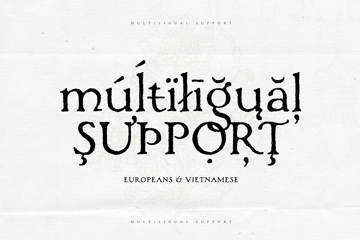 Woodlands - Vintage Hand-painted, a Serif Font by Harmonais Visual (Photo 22 of 23)