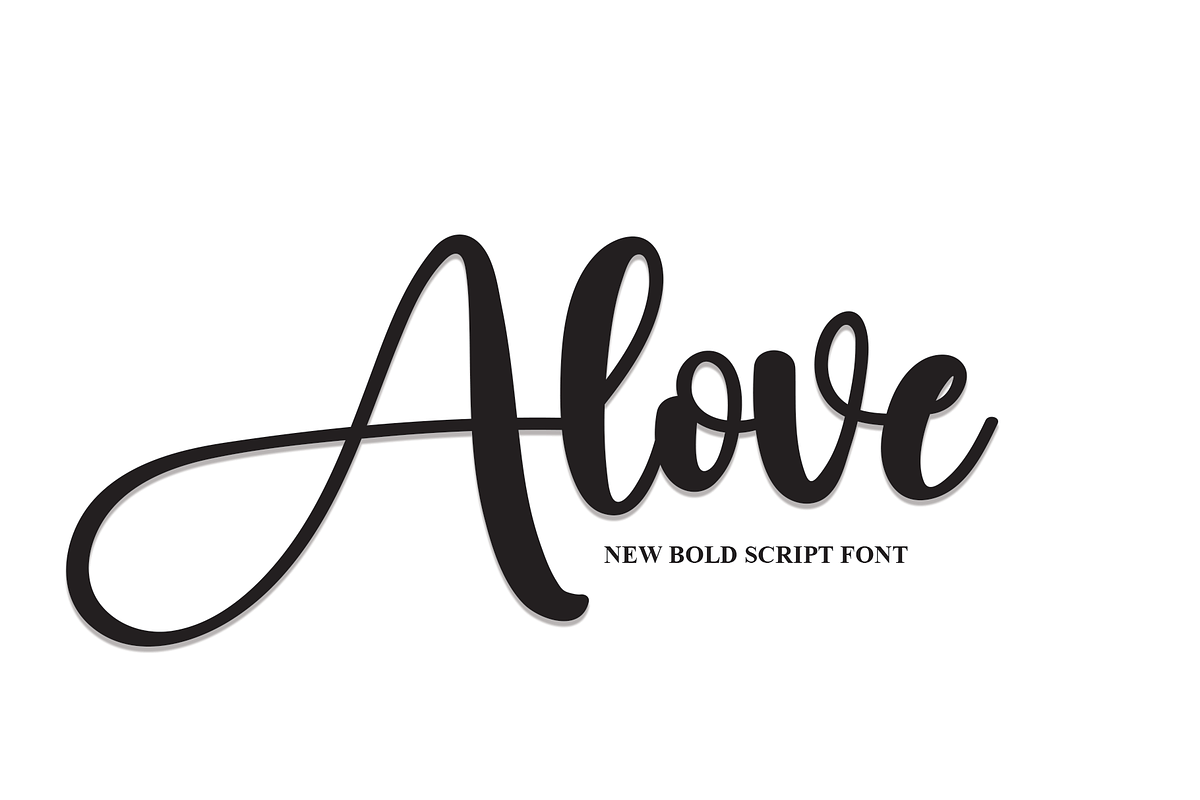 Alove | Script Font, a Script Font by Scratchones (Photo 1 of 8)