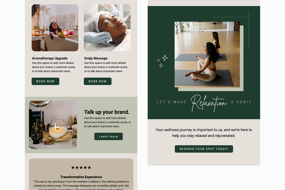 Health and Wellness Newsletters, an Email Template by Kala and Hansuja Studio (Photo 4 of 6)