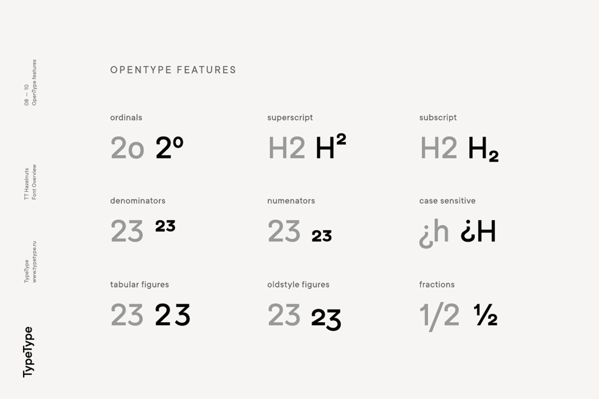 TT Hazelnuts, a Sans Serif Font by TypeType (Photo 8 of 11)