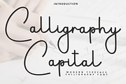 Calligraphy Capital, a Handwritten Font by FreshTypeINK (Thumbnail 1 of 8)