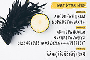 Sweet Bitters Fonts + EXTRAS!, a Script Font by Zerowork Studio (Thumbnail 3 of 10)