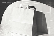 Custom Fast Food Paper Bag Mockup, a Packaging Mockup by creatsy5 (Thumbnail 2 of 6)