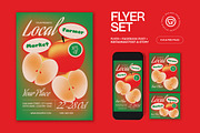 Local Farmer Market Flyer, a Flyer Template by graphicook (Thumbnail 1 of 3)