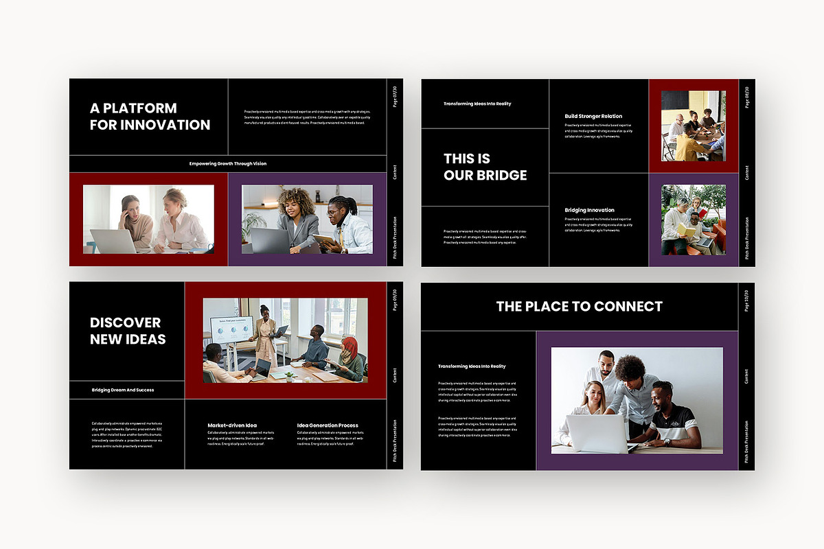 Famos : Pitch Deck Powerpoint, a Presentation Template by Punkl Camp (Photo 15 of 16)