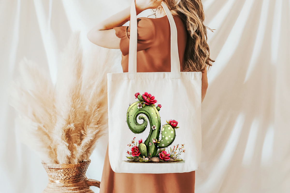 Whimsical cactus clipart, an Illustration by Designworld (Photo 8 of 8)
